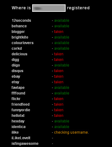 usernamecheck