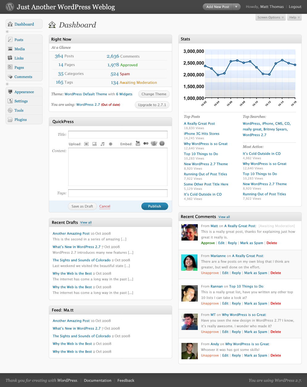 dashboard